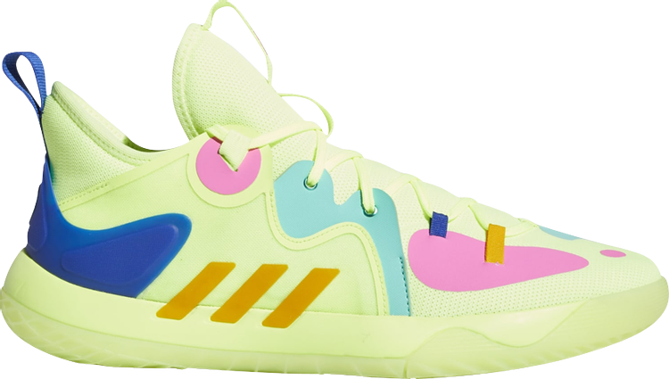 Кроссовки Adidas Harden Stepback 2 'Hi-Res Yellow', желтый FZ1383 | Yellow фото 1