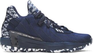 Кроссовки Adidas Dame 7 'I Am My Own Fan - Collegiate Navy', синий