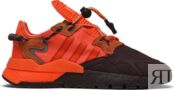 Кроссовки Adidas Ivy Park x Nite Jogger 'Maroon', оранжевый FX3158 | Orange фото 1