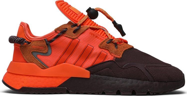 Кроссовки Adidas Ivy Park x Nite Jogger 'Maroon', оранжевый FX3158 | Orange фото 1