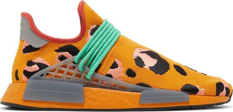 Кроссовки Adidas Pharrell x NMD Human Race 'Animal Print', оранжевый GZ4439 | Orange фото 1