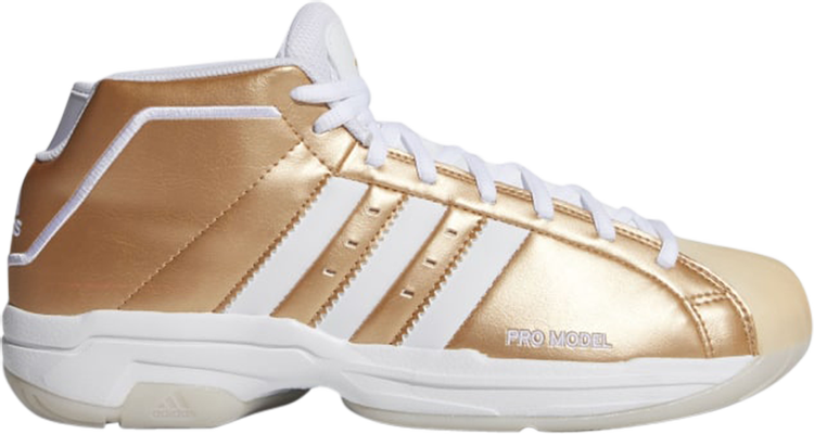 Кроссовки Adidas Pro Model 2G 'Gold Medal', медный FV8384 | Copper фото 1