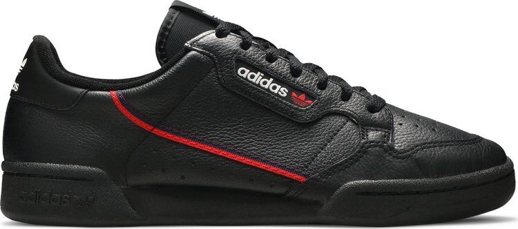 Кроссовки Adidas Continental 80 'Scarlet', черный G27707 | Black фото 1