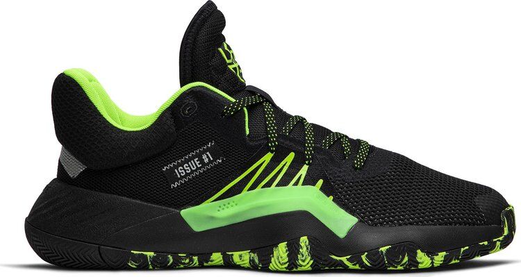 Кроссовки Adidas Marvel x D.O.N. Issue #1 'Stealth Spider-Man', зеленый EF2805 | Green фото 1