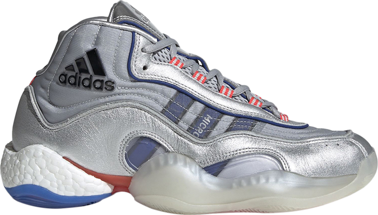 Кроссовки Adidas 98 Crazy BYW 'Silver Metallic', серебряный EF5537 | Silver фото 1