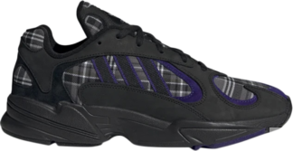 Кроссовки Adidas Yung-1 'Purple Plaid', фиолетовый