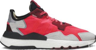 Кроссовки Adidas Nite Jogger 'Shock Red', красный