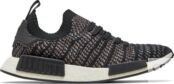 Кроссовки Adidas NMD_R1 STLT Primeknit 'Black Pink, черный B37636 | Black фото 1