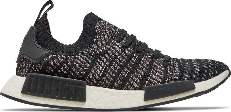 Кроссовки Adidas NMD_R1 STLT Primeknit 'Black Pink, черный B37636 | Black фото 1