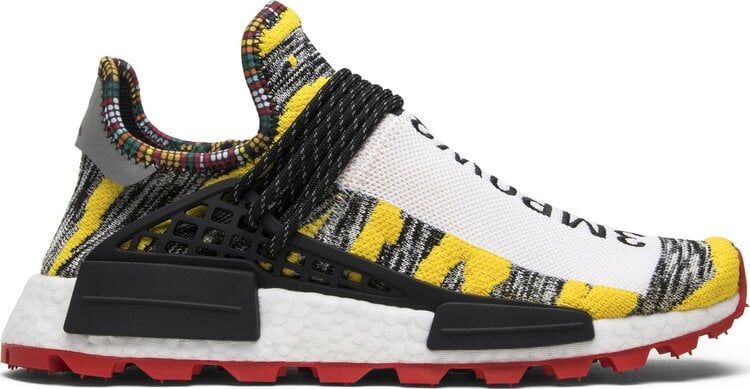 Кроссовки Adidas Pharrell x NMD Human Race Trail 'Solar Pack', черный BB9527 | Black фото 1