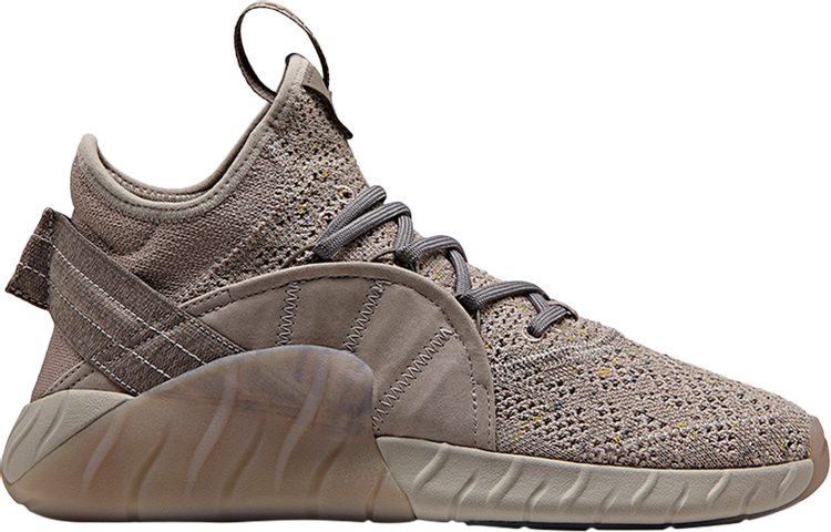 Кроссовки Adidas Tubular Rise Primeknit 'Khaki', коричневый BY4139 | Brown фото 1