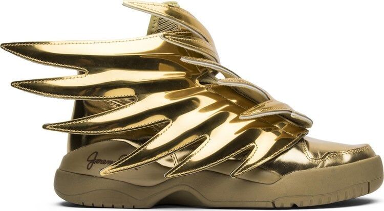 Кроссовки Adidas Jeremy Scott x Wings 3.0 'Solid Gold', золотой B35651 | Gold фото 1