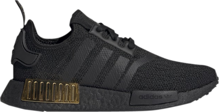 Кроссовки Adidas Wmns NMD R1, черный/золотой FV1787 | Black фото 1