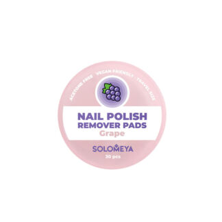 Nail polish remover pads acetone free Grape Салфетки для снятия лака без ац