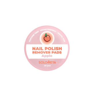 Nail polish remover pads acetone free Apple Салфетки для снятия лака без ац