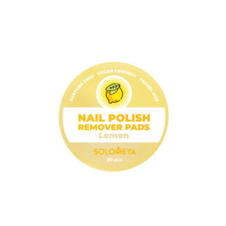 Nail polish remover pads acetone free Lemon Салфетки для снятия лака без ац