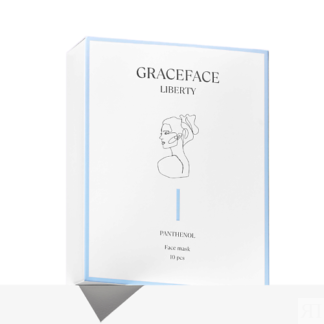 GRACE FACE Набор увлажняющих тканевых масок для лица с пантенолом и центелл