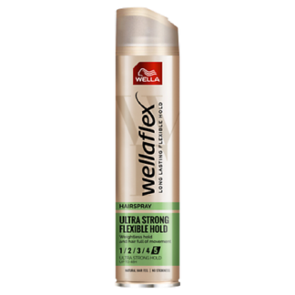 WELLA Лак для волос Wellaflex Эластичная укладка суперсильная фиксация 250.
