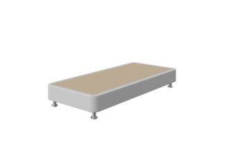 Мягкая Кровать BoxSpring Home (Экокожа Белый) 160x200