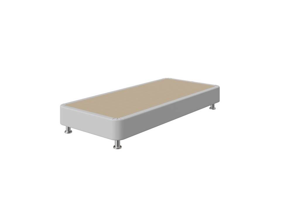 Мягкая Кровать BoxSpring Home (Экокожа Белый) 100x200 фото 1