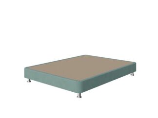 Мягкая Кровать BoxSpring Home (Ткань: Микрофибра Diva Мята) 120x200