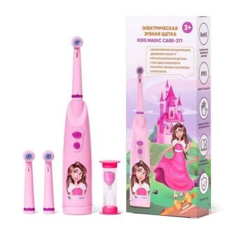 CLEARDENT Электрическая зубная щетка детская Kids Magic Care прицесса