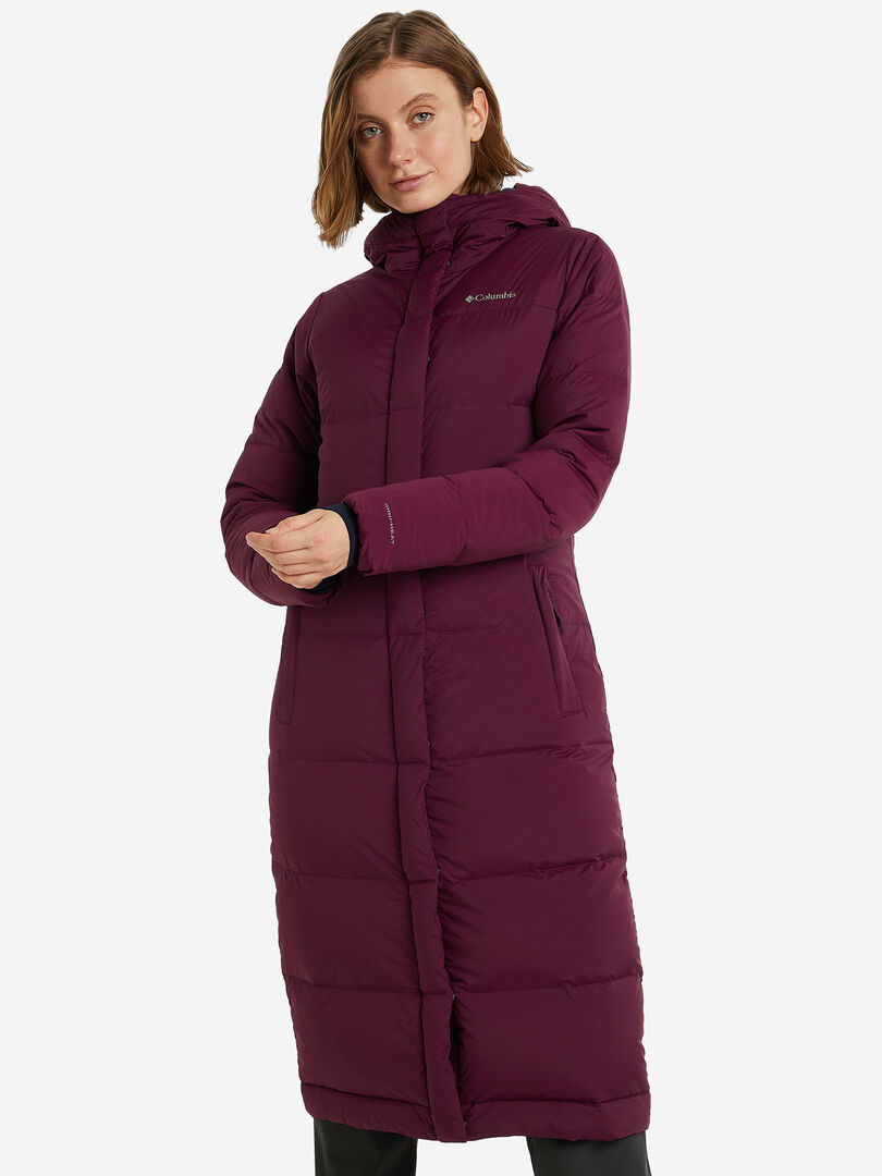 Пуховик женский Snow Lake Long Down Jacket, Фиолетовый 1994681CLB-616 фото 1