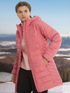 Куртка утепленная женская Columbia Powder Lite II Mid Jacket, Розовый