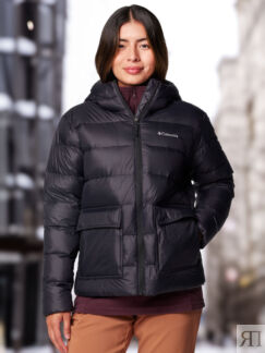 Пуховик женский Columbia Harmony Falls Hooded Down Jacket, Черный