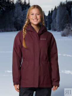 Куртка утепленная женская Columbia Hikebound II Long Insulated Jacket, Крас