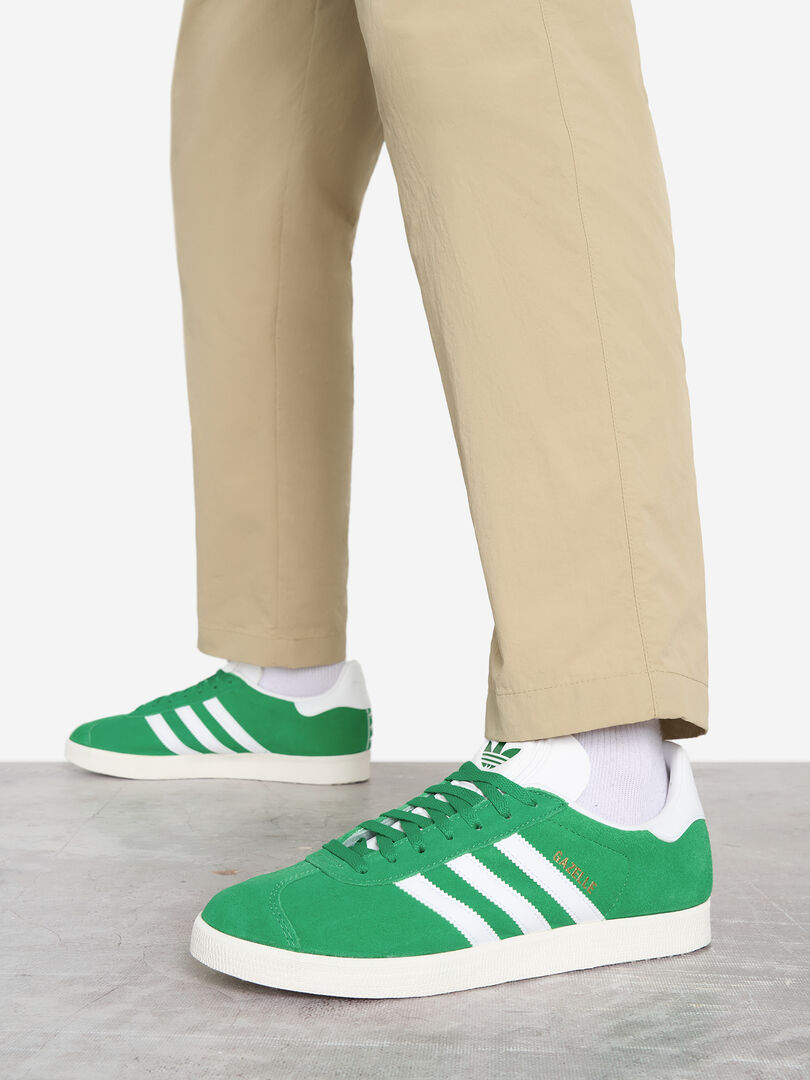 Кеды мужские adidas Gazelle, Зеленый IG2092A01-. фото 1