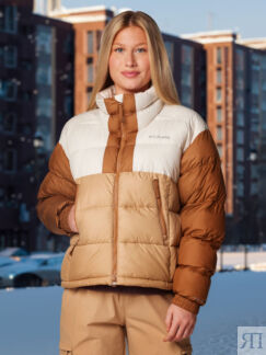 Куртка утепленная женская Columbia Pike Lake II Cropped Jacket, Бежевый