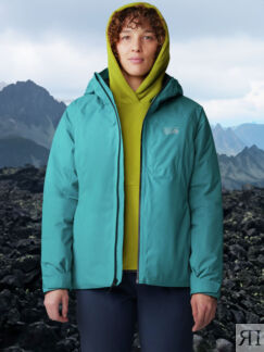 Куртка утепленная женская Mountain Hardwear Stretch Ozonic, Голубой