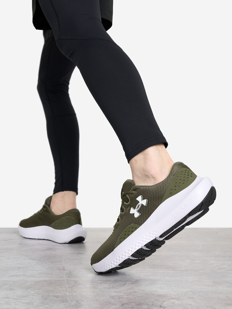 Кроссовки мужские Under Armour Charged Surge 4, Зеленый 3027000U0F-301 фото 1