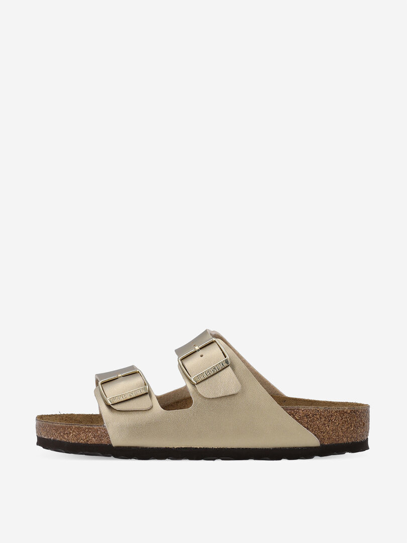 Шлепанцы женские Birkenstock Arizona, Золотой 1016110B3L-. фото 1