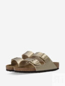 Шлепанцы женские Birkenstock Arizona, Золотой 1016110B3L-. фото 3