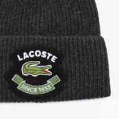Вязаная шапка Lacoste фото 2