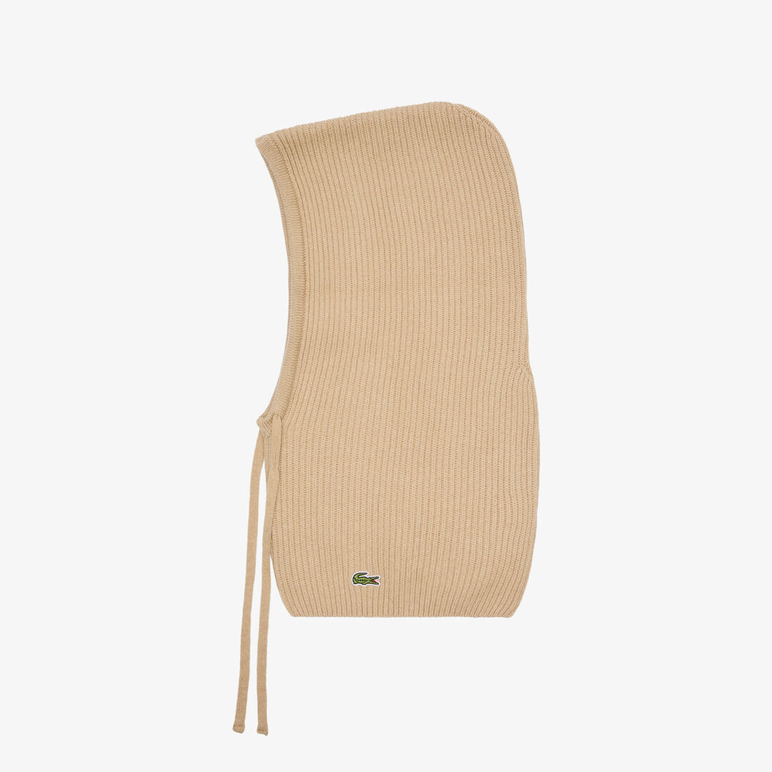 Вязаная шапка Lacoste фото 1
