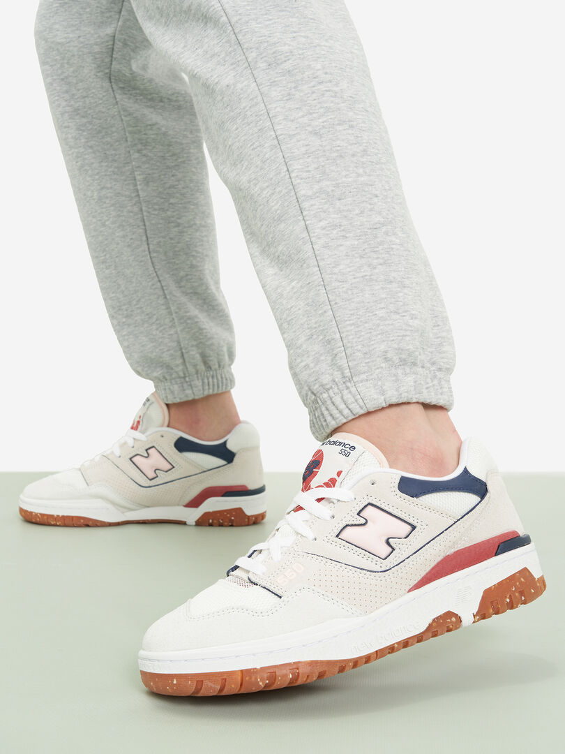 Кеды женские New Balance 550, Белый BBW550NPN04-. фото 1