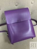 Женский кожаный рюкзак фиолетовый B003 purple B003 purple фото 1