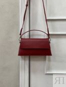 Женская кожаная сумка красная A044 ruby mini A044 ruby mini фото 2