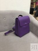 Женский кожаный рюкзак фиолетовый B003 purple B003 purple фото 2