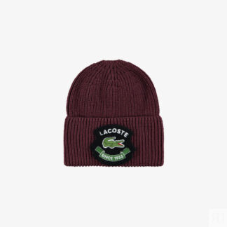 Вязаная шапка Lacoste