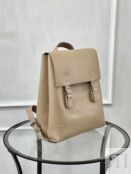 Женский кожаный рюкзак бежевый B007 beige grain B007 beige grain фото 1