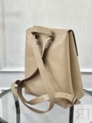 Женский кожаный рюкзак бежевый B007 beige grain B007 beige grain фото 3