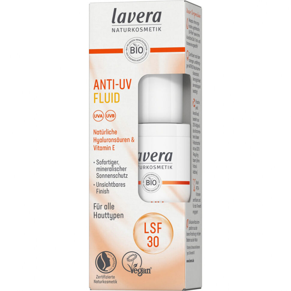 LAVERA Анти-УФ флюид SPF 30 30 мл фото 1