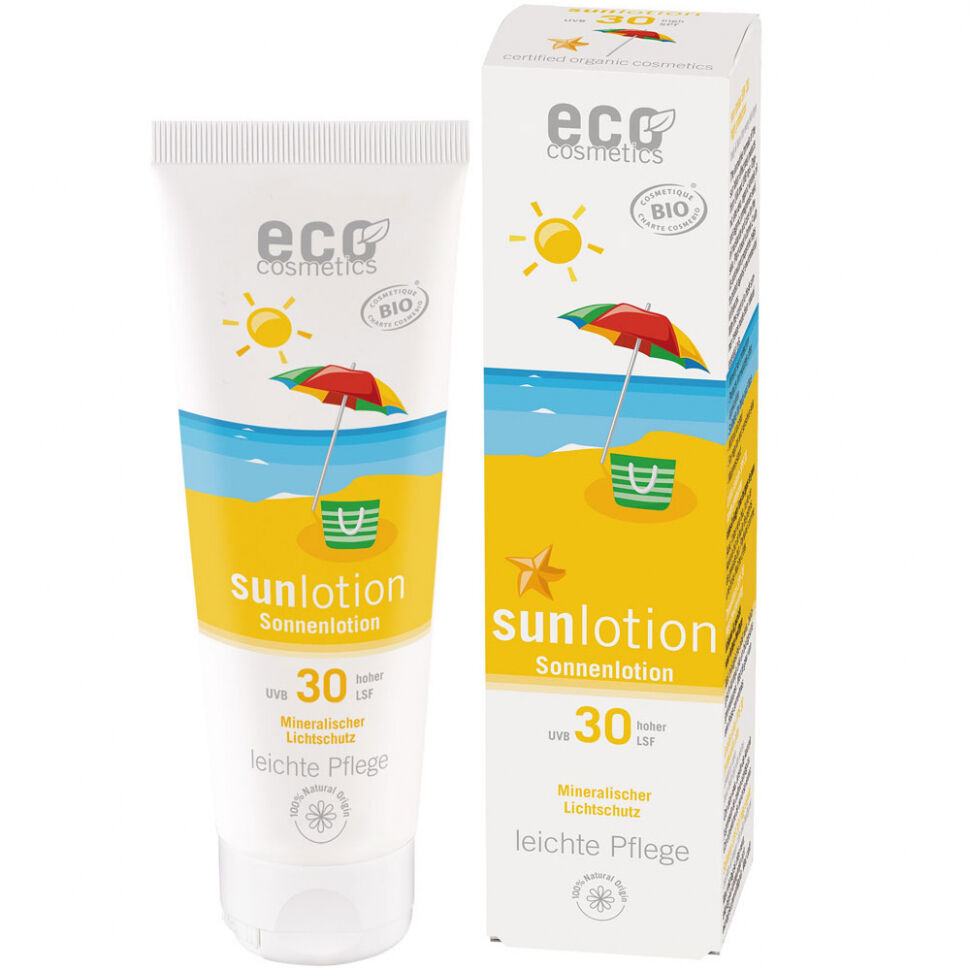 ECO-Cosmetics Солнцезащитный лосьон SPF 30 125 мл фото 1