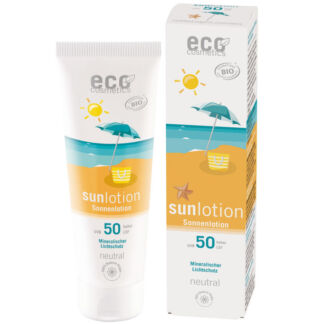 ECO-Cosmetics Солнцезащитный лосьон нейтральный SPF 50 125 мл