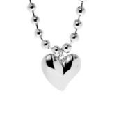 Колье Hefty Heart Necklace – Silver PLAIN STUDIO фото 3