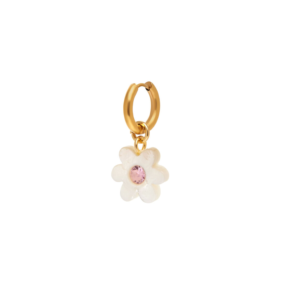 Серьга Mini Superbloom Earring – Pink NOTTE фото 1